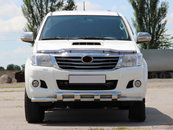 Передній захист ST015 (нерж.) для Toyota Hilux 2006-2015 