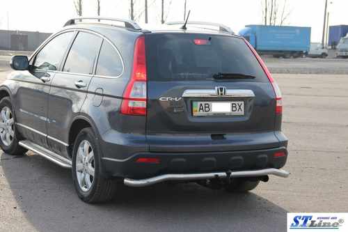 Задня дуга AK008 (нерж.) для Honda CRV 2007-2011рр