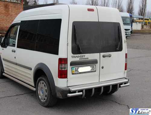 Задня дуга AK-design (нерж.) для Ford Connect 2002-2006 рр