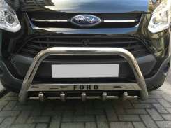 Кенгурятник WT003 (нерж.) 51 мм для Ford Custom 2013+
