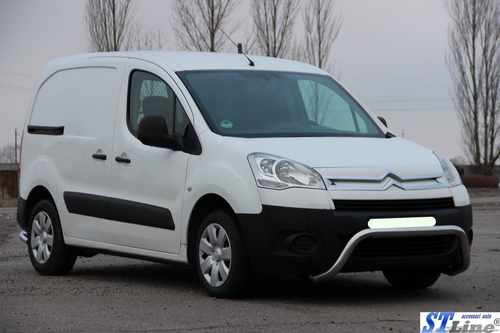 Кенгурятник WT007 (нерж.) для Peugeot Partner Tepee 2008-2018