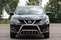 Кенгурятник WT002 (нерж) для Nissan Qashqai 2014-2021
