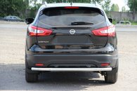 Задня дуга AK002 (нерж) для Nissan Qashqai 2014-2021рр