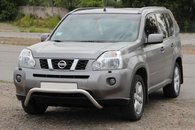 Передній захист WT007 (нерж) для Nissan X-trail T31 2007-2014