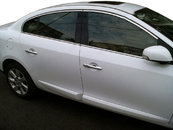 Верхня окантовка вікон (4 шт, нерж) для Renault Fluence 2009↗ рр.