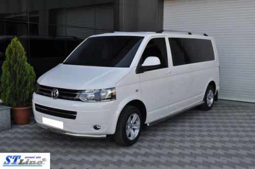 Нижня одинарна губа (нерж) 51 мм для Volkswagen T5 2010-2015 