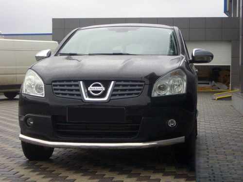Передній вус ST008 (нерж) 60 мм для Nissan Qashqai 2007-2010 