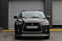 Передняя защита ST017 (нерж.) для Mitsubishi ASX 2010-2023 гг