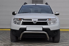 Передняя защита ST011 (нерж.) для Dacia Duster 2008-2018 гг