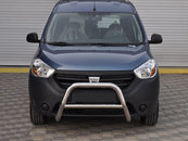 Кенгурятник WT006 (нерж.) для Dacia Dokker 2013-2022 