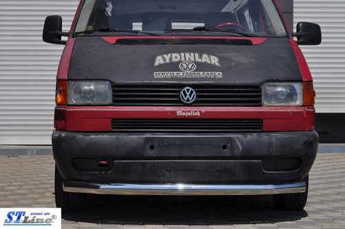 Нижня одинарна губа ST008 (нерж) 51мм для Volkswagen T4 Transporter