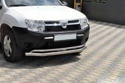 Передняя защита ST017 (нерж.) для Dacia Duster 2008-2018 гг