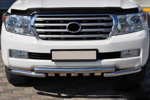 Передня дуга ST015 (нерж.) для Toyota Land Cruiser 200