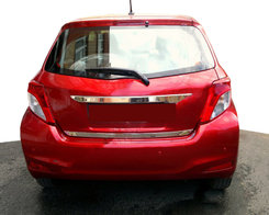 Кромка багажника (нерж.) для Toyota Yaris 2010-2020 рр.