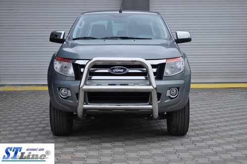 Передній захист WT018 (нерж.) для Ford Ranger 2011+ рр