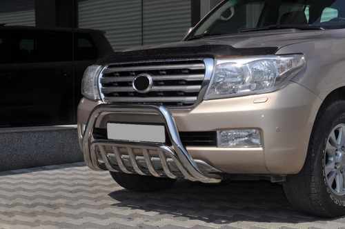 Передня дуга WT002 (нерж.) для Toyota Land Cruiser 200