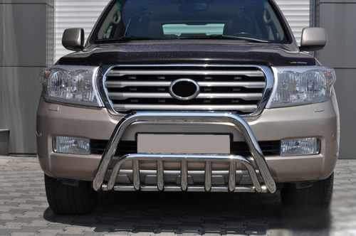 Передня дуга WT002 (нерж.) для Toyota Land Cruiser 200