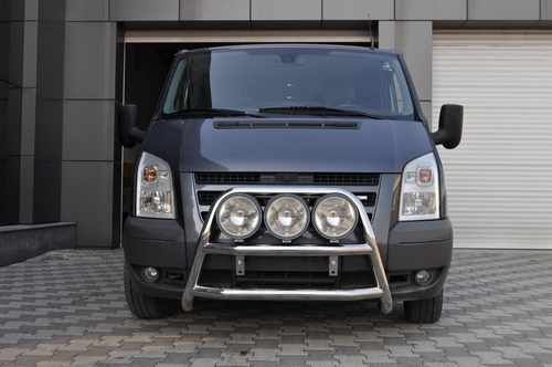 Кенгурятник WT018 (нерж.) для Ford Transit 2006-2014