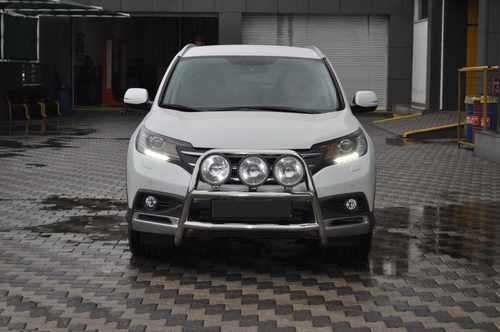 Передній захист WT018 (нерж.) для Honda CRV 2012-2016 рр