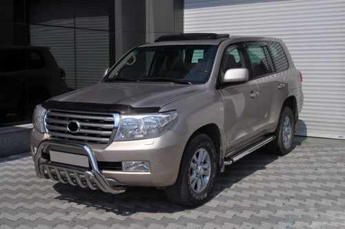 Передня дуга WT002 (нерж.) для Toyota Land Cruiser 200