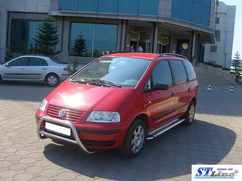 Кенгурятник WT005 (нерж) для Ford Galaxy 1995-2006 