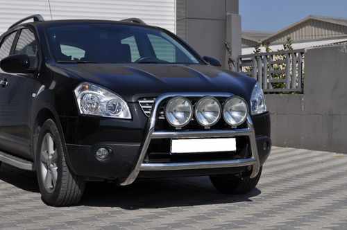 Кенгурятник WT018 (нерж.) для Nissan Qashqai 2010-2014рр