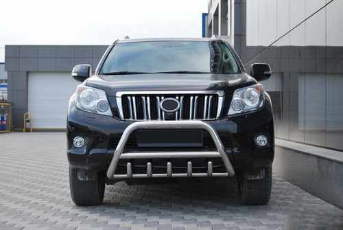 Кенгурятник WT003 (нерж) для Toyota Land Cruiser Prado 150