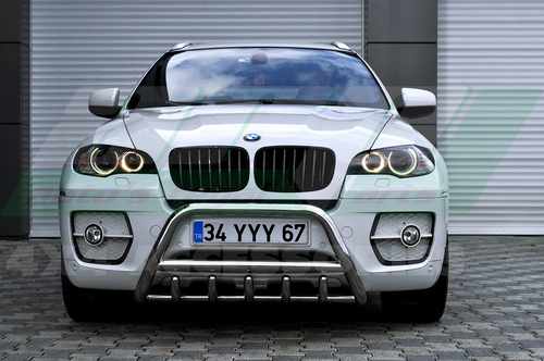 Кенгурятник WT003 (нерж.) 50мм для BMW X5 E-70 2007-2013