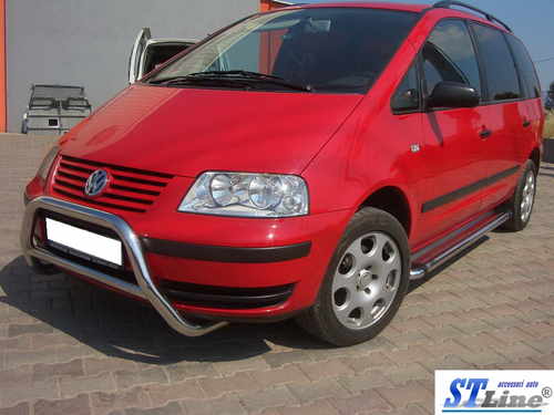 Кенгурятник WT005 (нерж) для Ford Galaxy 1995-2006 