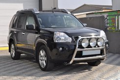 Передняя защита WT018 (нерж) для Nissan X-trail T31 2007-2014 гг