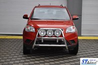 Кенгурятник WT018 (нерж.) для SsangYong Korando 2010-2019