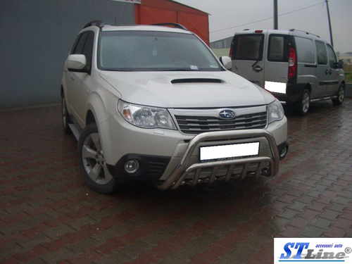 Кенгурятник WT002 (нерж.) для Subaru Forester 2008-2013 
