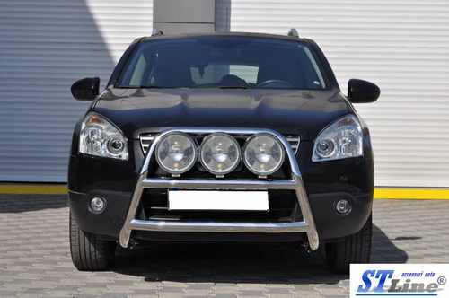 Передня дуга WT018 (нерж.) для Chevrolet Trax 2012+ рр