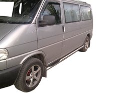 Бічні труби (2 шт., нерж.) 60мм, Коротка база для Volkswagen T4 Caravelle/Multivan