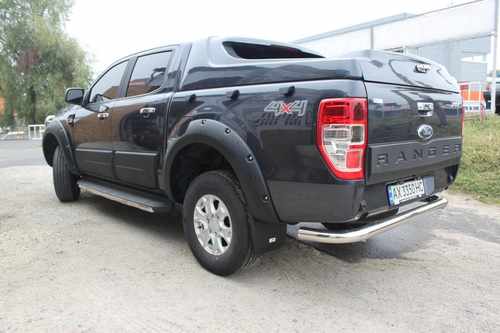 Задній захист AK005 (нерж) для Ford Ranger 2011-2024 рр