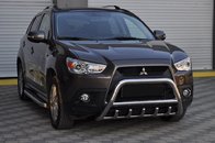 Кенгурятник WT003 (нерж.) для Mitsubishi ASX 2010-2023 
