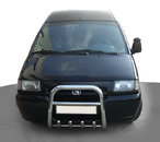 Кенгурятник QT006 (нерж) для Citroen Jumpy 1996-2007 років