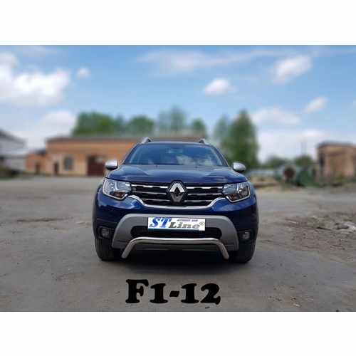 Кенгурятник WT007 (нерж.) для Renault Duster 2018+