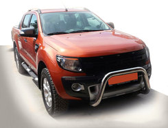Передняя защита WT005 (нерж) для Ford Ranger 2011+