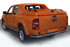 Задній захист AK005 (нерж) для Ford Ranger 2011-2024 рр