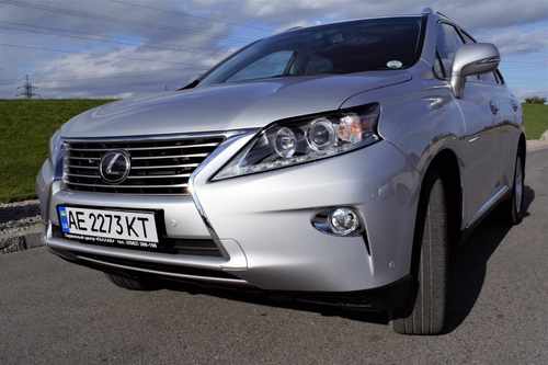 Подіум під номер Lexus RX РЕСТАЙЛІНГ 2012-2015