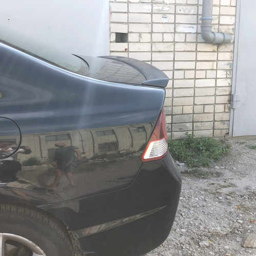 Спойлер лип багажника Honda Civic 4D 2006-2011 ABS пластик під фарбування