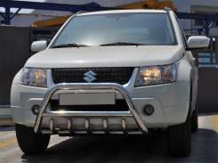 Кенгурятник WT003 (нерж.) 60 мм для Suzuki Grand Vitara 2005-2017 