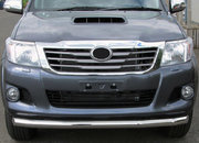 Передній захист ST008 (нерж.) для Toyota Hilux 2006-2015 
