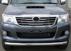 Передняя защита ST008 (нерж.) для Toyota Hilux 2006-2015