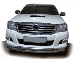 Передняя защита ST014-1 (нерж.) для Toyota Hilux 2006-2015