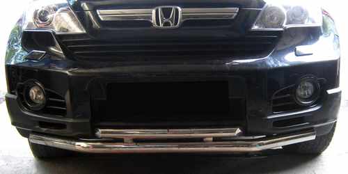 Передній захист ST014 (нерж.) для Honda CRV 2007-2011