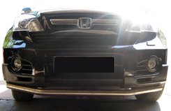 Передняя защита ST008 (нерж.) для Honda CRV 2007-2011