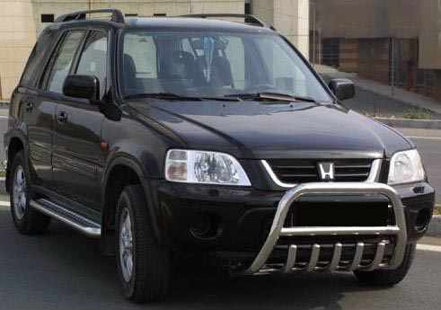 Кенгурятник WT003 нерж. для Honda CRV 1996-2001 