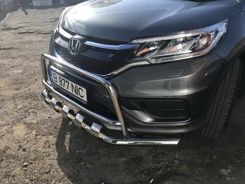 Передній захист WT003-ST-V2 (нерж.) для Honda CRV 2012-2016 